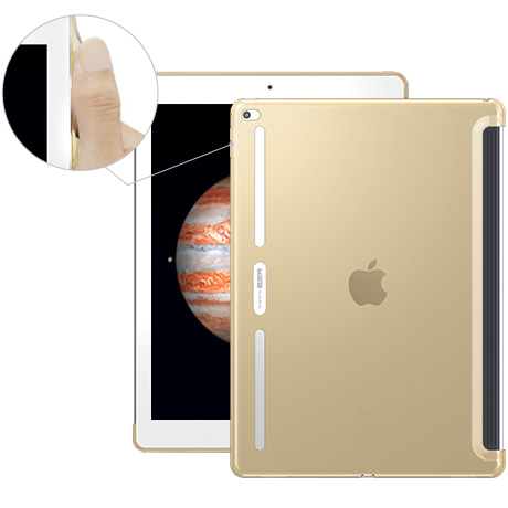  超薄硅胶iPad Pro 12.9”保护套，悦色跃色系列背壳款 