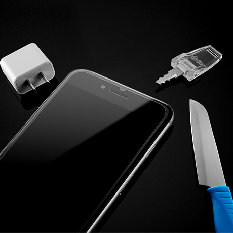  iPhone 7，钢化玻璃膜 
