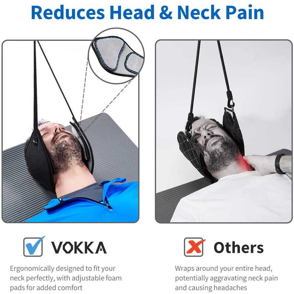  VOKKA 颈椎吊床 颈椎牵引器 吊挂式 